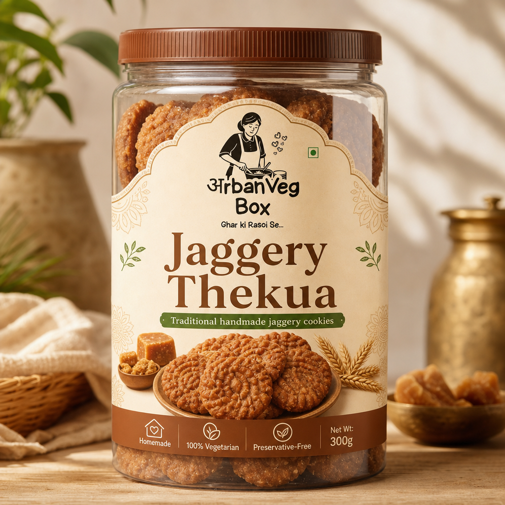 UrbanVeg Box Jaggery Thekua
